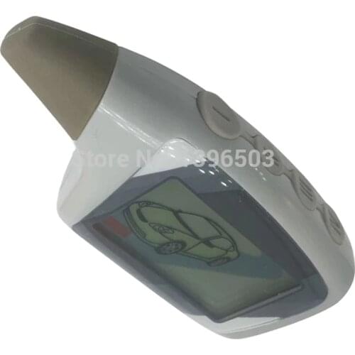 Wholesale TWO-WAY M5 LCD Remote Control Keychain for Russian 2 Way Car Alarm System Scher Khan Scher-khan Magicar 5 6 Key Chain