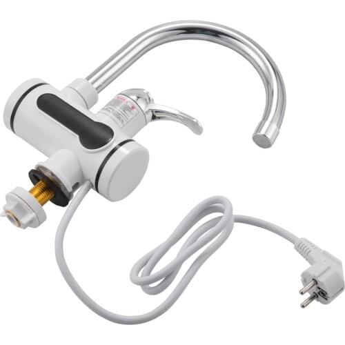 Electric Kitchen Water Heater Tap Instant Hot Water Faucet Heater Cold Heating Faucet Tankless Instantaneous Water Heater Eu Plu