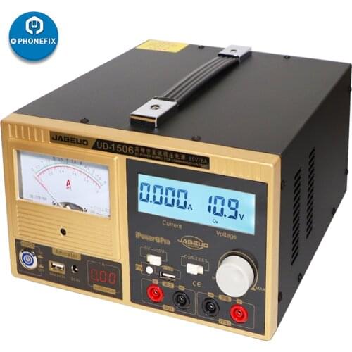 Jabe UD-1506 High Precision DC Power Supply 1mA Accuracy PW One Button Boot Voltage Test LCD Display Charging Current Detection
