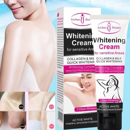 Underarm Whitening Cream Armpit Repair Cream Legs Knees Elbow Private Parts Body Whitening Cream Remove Melanin