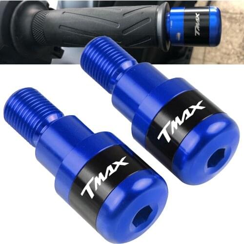 Handlebar Grip Ends For Yamaha T MAX TMAX 530 500 TMAX530 T-MAX 530 2008 2009 2010 2011 2012 2013 2014 2015 2016 2017 2018 2019