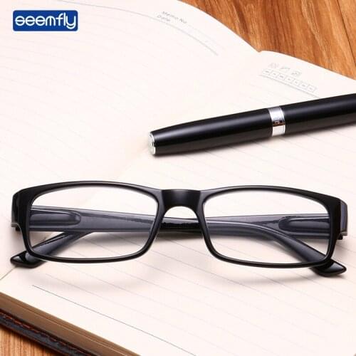 Seemfly Women Men Reading Glasses Toughness TR90 Ultralight Resin Material For Female Male Reader Foldable Presbyopic Glasses