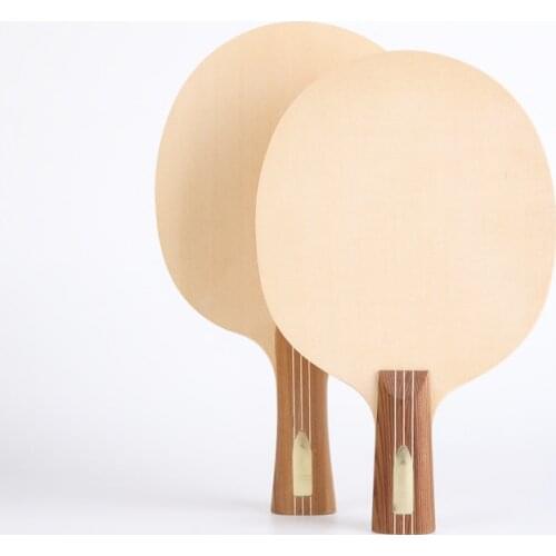 Stuor Tamca 5000 carbon Hinoki table tennis blade hinoki wood ping pong racket 5 layers with built-in fiber carbon