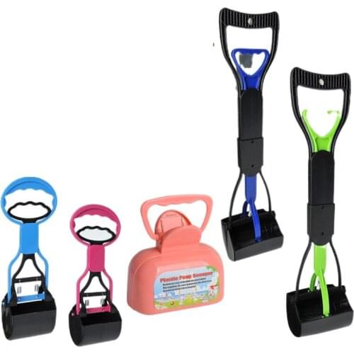 Pet Dog Long Handle Pet Pooper Scooper Dog Cat Waste Picker Jaw Poop Scoop Pick Up Clean Waste Cleaning Tools Pet Supplies