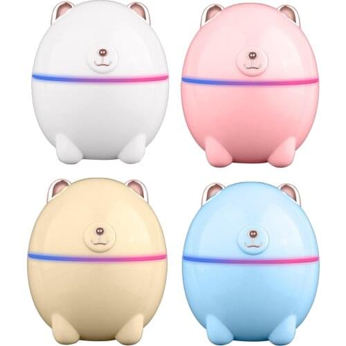 USB Air Humidifier Ultrasonic Aroma Essential Oil Diffuser for Baby Room, Easy Refillable