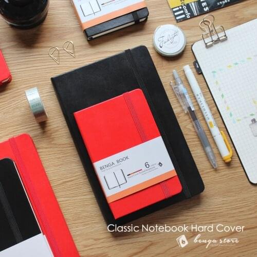 Dotted Notebook Dot Grid Journal Stationery Elastic Band Lattice Lines Pocket Squared Travel Planner Diary