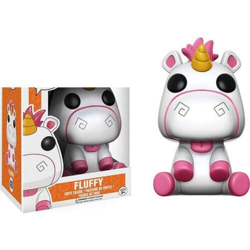 Despicable 3 Minions Unicorn Fluffy 420# Vinyl Action Figure brinquedos 10cm PVC Collection Model toys for Children gift