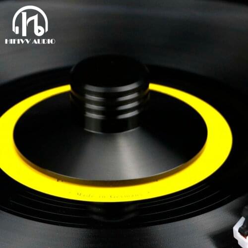 Record Weight Clamp Disc Stabilizer Turntable Part LP Vinyl Turntables CD Player Speaker Aluminum LP Vinyl Turntables Stabilizer