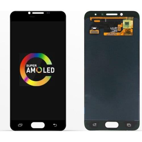 Original Super AMOLED For SAMSUNG Galaxy C5 pro LCD Display Touch Screen Digitizer Assembly For SAMSUNG C5 Pro C5018 C5010 LCD
