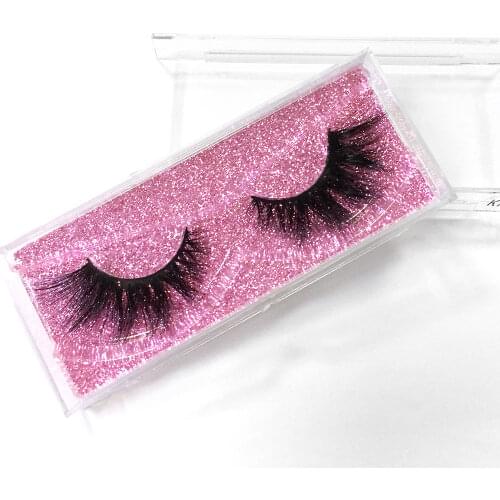 1 Pair 3D Mink Lashes Makeup Wispy Fluffy Mink Eyelashes Natural Long False Eyelashes Extension Fake Lashes Maquillaje