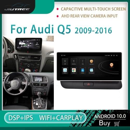 2 Din Stereo Receiver Car GPS Navigation Multimedia DVD player FOR AUDI Q5 2009-2016 Car Audio Radio Stereo