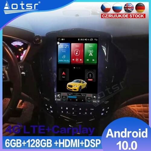 Car Radio For Cadillac SRX 2008 - 2012 Car Audio Multimedia Player GPS Navigation Android 10 Touch Screen 6GB+128GB Stereo Unit