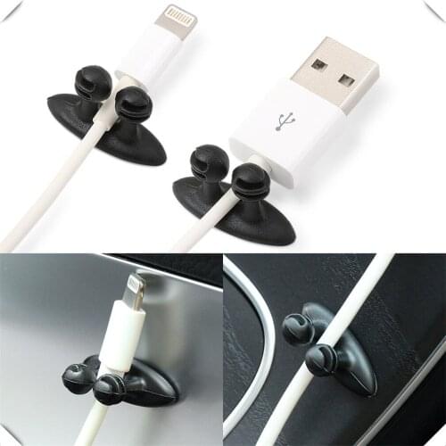 Car Charger Line Clasp High Quality Headphone Cable Clip for Audi A4 A6 A5 A6L A8L A4 Avant Q7 R A3 3-Door I Ah Ah A8 A3