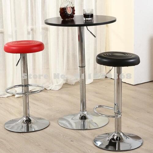 Bar Chair Bar Chair Rotary Lift Back Family High Stool Round Stool Fashion Creative Beauty Stool Swivel Chair