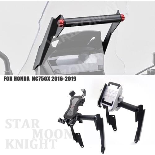 Motorcycle Stand Holder Phone Mobile Phone GPS Plate Bracket for Honda NC750X 2016 - 2019 2018 2017 NC750 X NC 750X