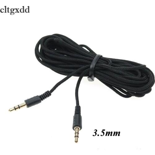 Cltgxdd Aux cable 3.5mm Audio Cable 3.5 mm Jack Male to Male Aux Cable For Car Phone Headphone Stereo Speaker cable Aux Cord,5m
