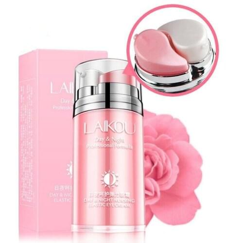 Day Night Elastic Eye Cream Nursing Creams Prevent Moisturizing Anti-Aging Smooth Repair Dry Skin Creams Makeup 20G