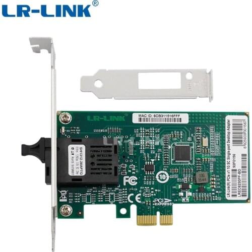 LR-LINK 6230PF-BD gigabit ethernet BIDI network adapter pci express lan card desktop for pc computer 1000Mb Intel I210 Nic