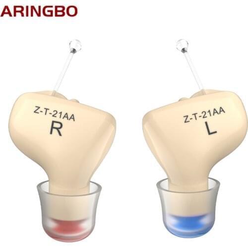 Mini Size Hearing Aids Audifonos for Deafness/Elderly Adjustable Micro Wireless Invisible Hearing Aid Ear Sound Amplifier