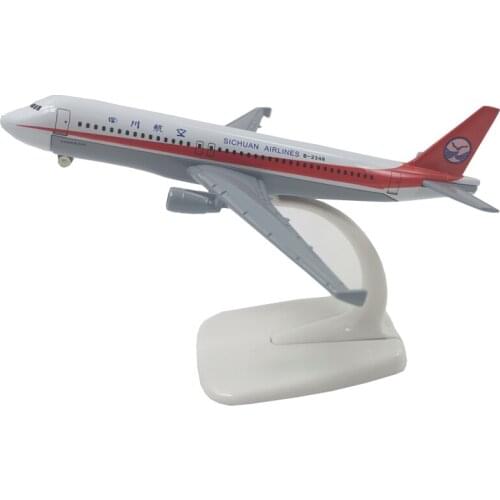 SICHUAN AIR PLANE AIRCRAFT MODEL MODEL TOYS FOR BOYS GIFT KIDS HOT WHEELS COLLECTION ORNAMENT DECORATION
