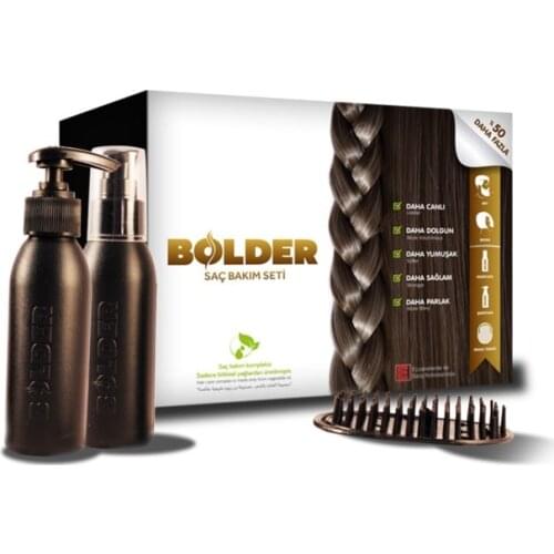 Bolder Hair Care Set-Vegetable Oil Mix and Shampoo 326796834