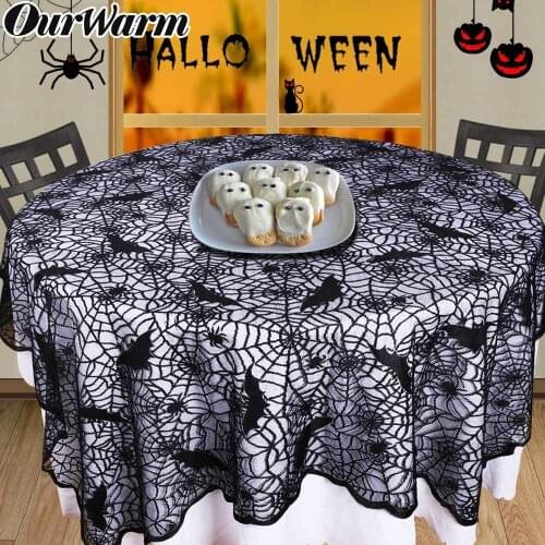 Ourwarm Lace Tablecloths On The Table