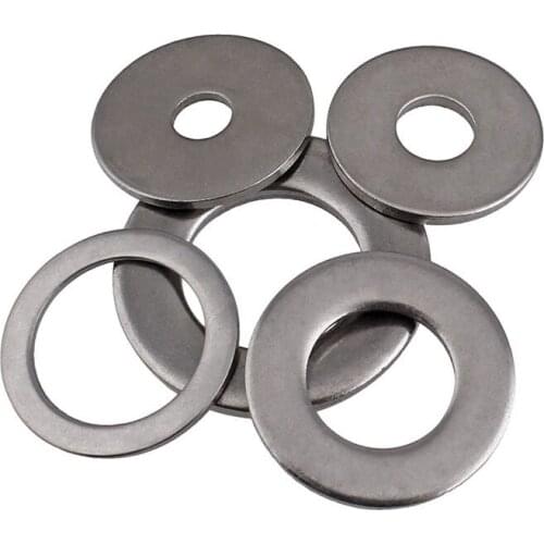 304 stainless steel Thin thick plus flat washer / piece small edge thickened flat washer meson 10PCS