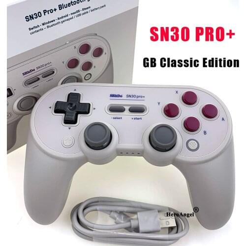 SN30 PRO+ Bluetooth Gamepad Controller with Joystick for Mac OS Switch Windows Android Nintend Switch r30 Dropshipping