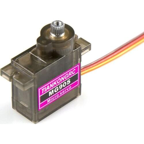 TianKongRC 4PCS/8PCS MG90S 9g 180 Degree Servo Micro SG90 Servo For RC Airplane Robot DIY Project Parts