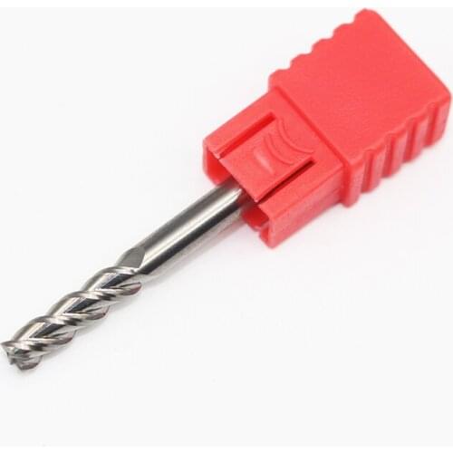 D4X12LXD4X48L 1PC 3 Flutes Carbide End Mill Set Mayitr Tungsten Steel HRC50 Hardness CNC