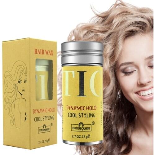 75g Hair Wax Stick Treatment Broken Hair Styling Refreshing Hair Long Lasting Fast Works Hair Shaping Wax