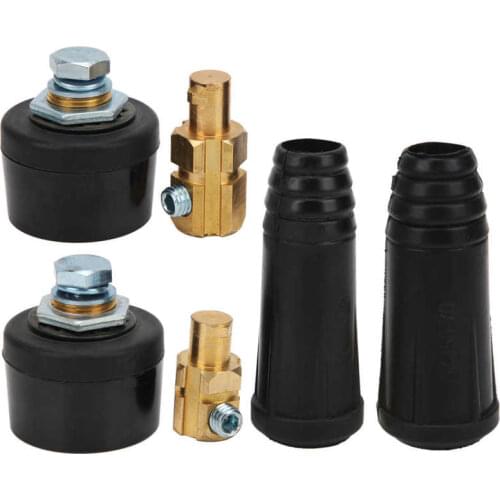 1 Set Quick Connector Socket and Plug Electric Welding Cable Connect Fittings Accessories 50-70