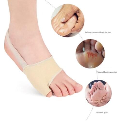 1Pair Toe Separator Valgus Bunion Corrector Orthotics Feet Bone Thumb Adjuster Correction Sock Straightener Brace