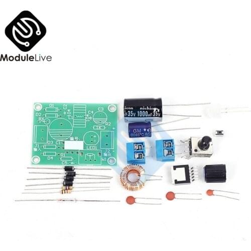 1Pcs DIY Kit LM2596 Adjustable Voltage Stabilizer Precise Buck Step Down Power Supply Module Board DIY Electronic