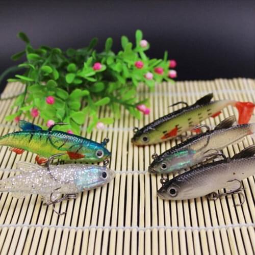 1Piece Minnow Fishing Lure 90mm/14g Crankbaits Fishing Lures For Fishing Floating Wobblers Pike Baits Shads Tackle Silicone