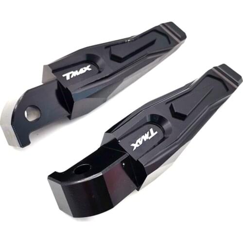 2Pcs Motorcycle Rear Passenger Foot Pegs For Yamaha TMAX500 xp500 Tmax530 xp530