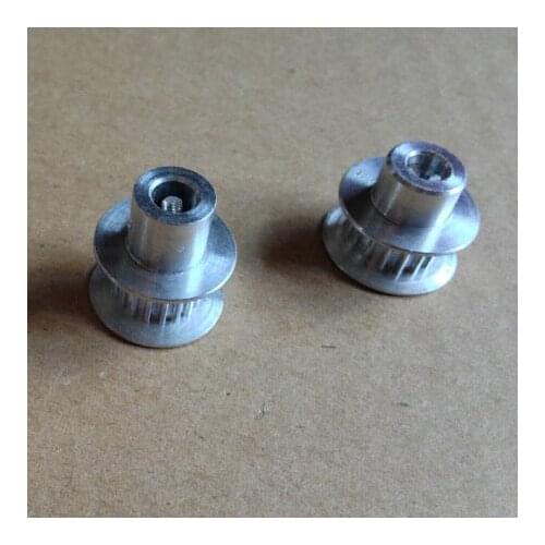 4pcs/lot, GT2 Timing Pulley, 20 teeth, 5mm Bore+2M GT2 belt and set screw Pack