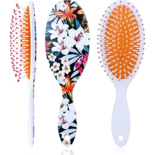 1pc Anti-static Hair Brush Massage Comb Shower Wet Detangle Hair Brush Salon Hair Styling Tools
