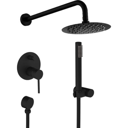 AUSWIND Black Shower Systems