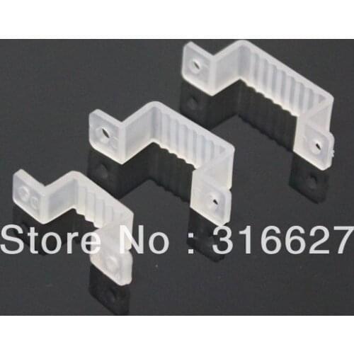 Free shipping Silicon clips use for waterproof LED strip light IP68 or LED Strip light IP67 silicone protect 1000pcs/Bag