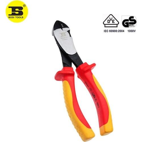 BOSI 7''/180mm VDE Wire Diagonal Cutting Plier