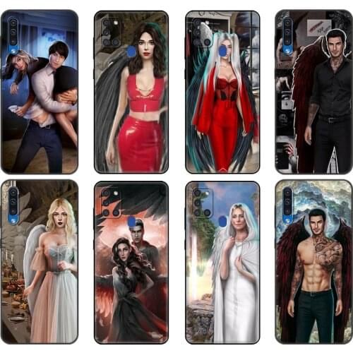 Black tpu Case For Samsung Galaxy A50 50S A30S A10 A01 A11 A21S A31 A41 A51 A71 M21 M30S S10 LITE Cover Romance Club