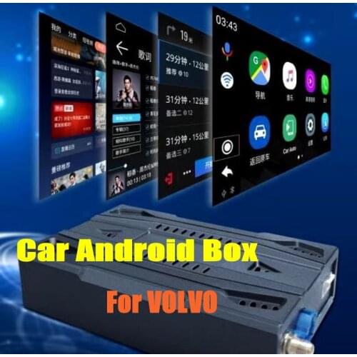 For VOLVO S60/S90/XC40/XC60/XC90/V60/V90 Original Car Screen/Android/iOS With Carplay Android System Switch Decoder Upgrade Box