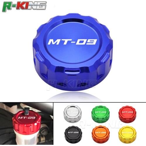 For YAMAHA MT-09 MT09 MT 09 FZ-09 FZ09 FZ 09 CNC Rear Brake Reservoir Cover Caps Motorcycle Accessories