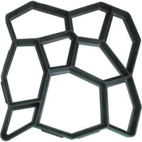 Manually Paving Cement Brick Concrete Molds DIY Plastic Path Maker Mold Garden Stone Road Mold Garden Paving Decoration Tool