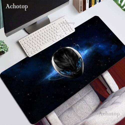 Anime Mouse mat Dell Alienware Gaming Setup Accessories Anti-slip Natural Rubber PC Keyboard XXL Desk mat almohadilla para raton
