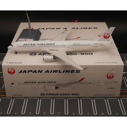 JFOX 1:200 Janpan Airlines A350-900 JA05XJ Diecast Aircraft Model Metal Toy Airplane