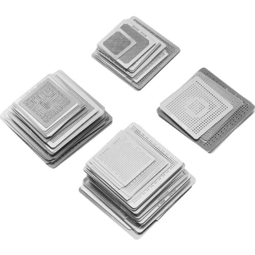 New 144Pcs BGA Direct Heat Graphics Card BGA Stencils for / / ATI Video Chips Bga Reballing Stencil Tample Kit