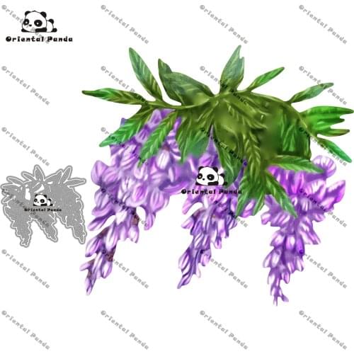 New Dies 2020 Camper Van Metal Floral Wisteria Dies diy Dies photo album cutting die Scg new die for cuttinrapbook 2021 new die