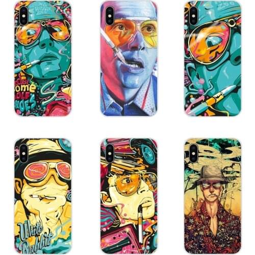 Transparent TPU Case For Huawei G7 G8 P8 P9 P10 P20 P30 Lite Mini Pro P Smart Plus 2017 2018 2019 Fear and Loathing in Las Vegas
